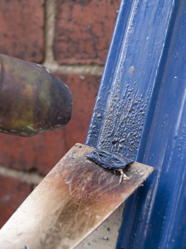Brick Stripping in Spring